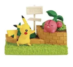 ポケモンガーデン 〜木漏れ日の午後〜 ①ピカチュウ&チェリンボ