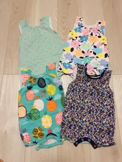 ネクスト　ロンパース4点セット 3-6ヶ月