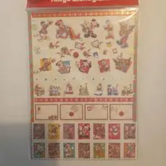 東京ディズニーランド クリスマスシールセット