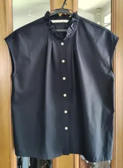 新品☆グリーンレーベルリラクシング☆ヨークデザインノースリーブ 