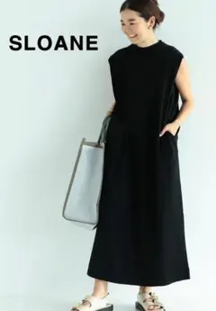 SLOANE × Demi-Luxe BEAMS / タックスリーブ ワンピース