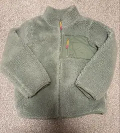 H&M キッズ ボア アウター グリーン 130
