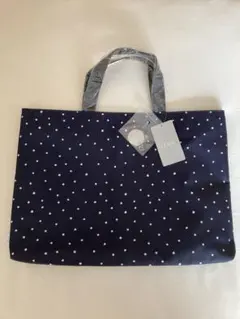 ドット柄 トートバッグ