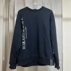 ROMANTIC CROWN ブラック トレーナーのサムネイル