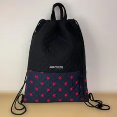 入園入学　ナップサック型お着替え体操着袋巾着　ハンドメイド　男の子　キルティング