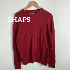 古着☆90s☆レトロ可愛い☆CHAPS☆100%コットン☆Мsize