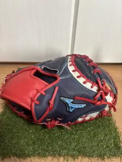 【美品】ミズノプロ　キャッチャーミット　ダイバーシティロゴ ミズノプロ キャッチャーミット ダイバーシティロゴ ミズノプロ