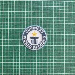 GUINNESS WORLD RECORDS 刺繍パッチ
