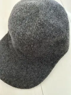 ユニクロC アジャスタブルウールキャップ グレー