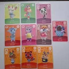 あつ森】 amiibo ネコ住民 4枚セット - メルカリ