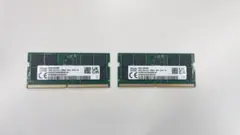 SKhynix DDR5 SO-DIMM 32GB （16GB×2） メモリ