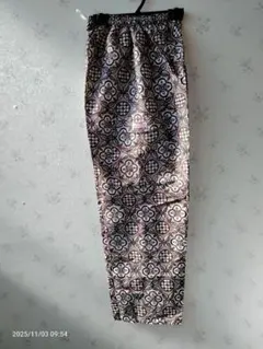 民族 インドネシアバティック長ズボンパジャマ