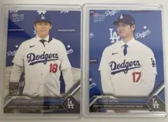 2023 Topps now 大谷翔平　山本由伸　2枚セット