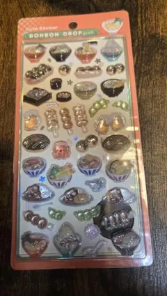 【正規品】　ボンボンドロップシール　和柄　日本食