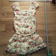 花柄ワンピース 美品のサムネイル