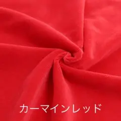 ぬいぐるみ ソフトボア生地 カーマインレッド