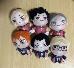 ちょぴぬいぷち ハイキュー 6点まとめ売り