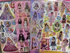 リカちゃん キラッとシール 4種類