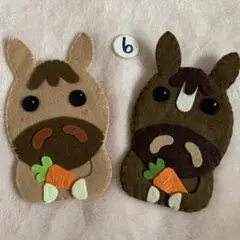 ウマ　ポチ袋　No.6