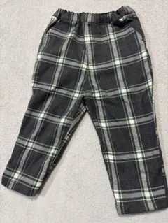 petit main チェック柄パンツ 90cm