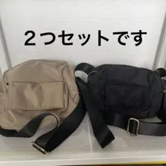 はあちゅう　ブージュルード　ショルダー オールインバッグ　ブラックL、ベージュMのサムネイル