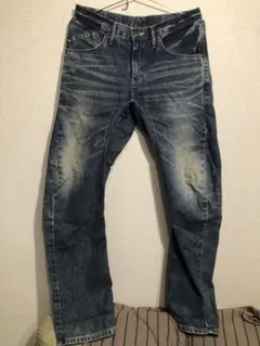 立体裁断！EDWIN XV-FUNCTIONインディゴヴィンテージ縦落ちW30！