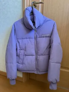 Bershka パープル ダウンジャケット S 紫