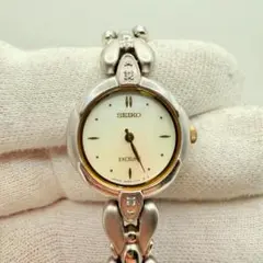 【稼働品】SEIKO EXCELINE セイコー エクセリーヌ クオーツ 腕時計