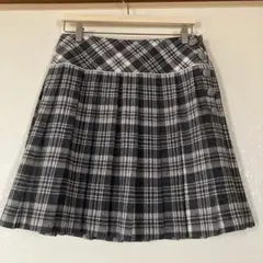PEYTON PLACE プリーツスカート　グレーチェック　13号