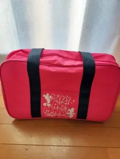 Disney　ミッキー　ミニー　バッグ　ピンク