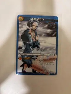 ミラクルバトルカードダス ニコ・ロビン SR ワンピースカード - メルカリ