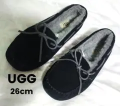 【週末限定値下げ】UGG モカシン 26cm 黒