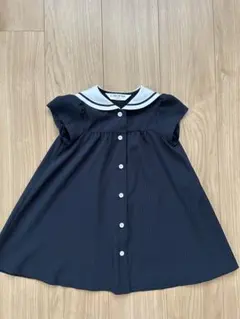 【CHOPIN 】ショパン　セーラー襟ワンピース 100cm