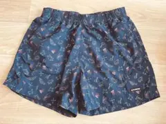 BONFIRE ネイビー パターンショートパンツ