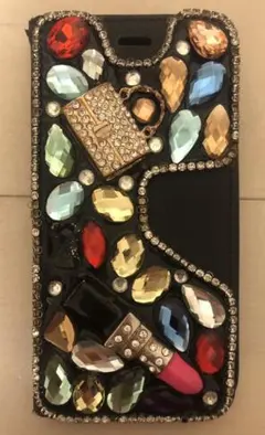 ジュエリー柄 iPhoneケース iphone8plus/iphone7plus