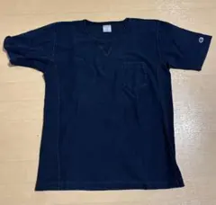 【希少】Champion Reverse Weave Tシャツ ネイビー