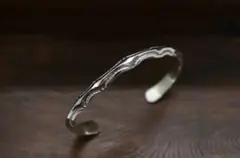 シルバー　バングル　インディアンジュエリー