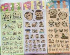 ちいかわ　韓国　シール　3枚セット