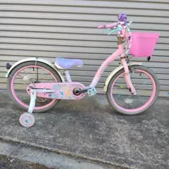 プリンセスデザイン 幼児用自転車 ピンク16インチ　スタンド補助輪付き プリンセス ゆめラブS 16/18 – アイデス公式オンラインストア