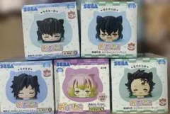 鬼滅の刃　おひるねこミニフィギュア　まとめ売り　　　5種セット