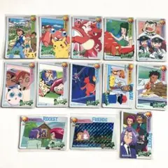 カードダス ポケモンカード アニメコレクション ピカチュウ リザード ロケット団