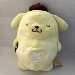 サンリオ　ポムポムプリン　まんぷく！ごろ寝　超超BIG DXぬいぐるみ