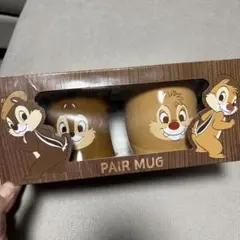 ディズニー Disney チップとデール Chip & Dale ペアマグカップ