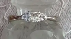 クレージュ　ptダイヤリング courreges クレージュ ダイヤ 0.07ct Pt900 リング 指輪 ハート