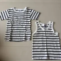 Petit Bateau Tシャツ タンクトップ セット 2ans86cm