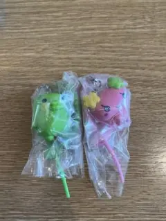たまごっち　カラフルマルチチャーム　くちぱっち&ふらわっち　2点セット