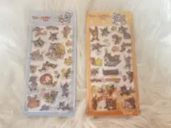 トムとジェリーぷくぷくシール2種類