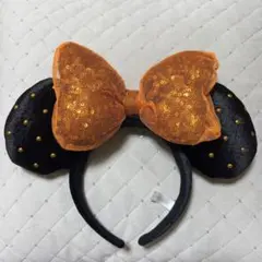 ディズニー カチューシャ オレンジ ハロウィン