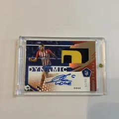 25シリPanini アトレティコマドリード　コケ　パッチ　サイン　auto