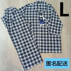 新品　L　眠眠ラボ　夜ヘルシー快眠パジャマ　しまむら　メンズ